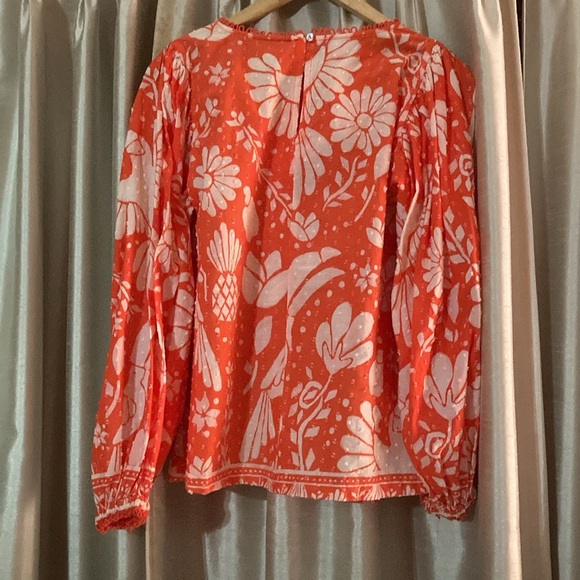 Women's FARM Rio Set Orange Neon Jungle Mini Bohemian Skirt | L /  Top | M - Picture 4 of 15